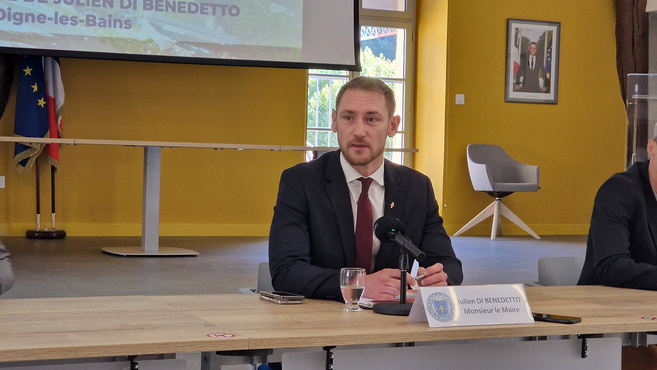 Julien Di Benedetto Maire de Digne les Bains Julien Di Benedetto Maire de Digne les Bains