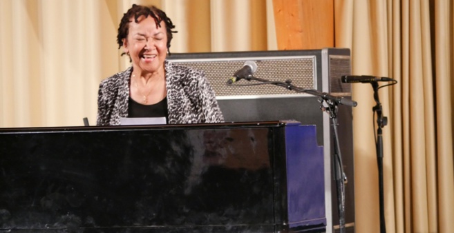 Rhoda Scott toujours jeune et pleine de charme était en concert à Saint-Etienne Les Orgues Rhoda Scott toujours jeune et pleine de charme était en concert à Saint-Etienne Les Orgues