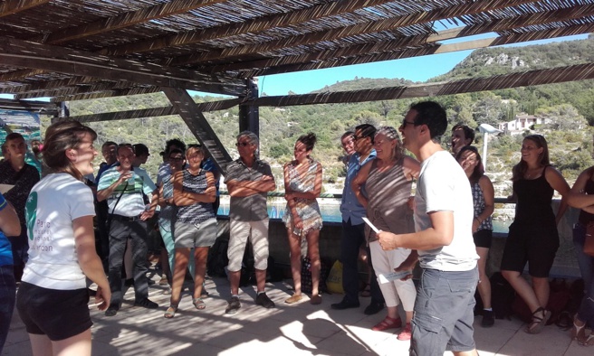 L’engagement durable en question à Esparron-de-Verdon. L’engagement durable en question à Esparron-de-Verdon.