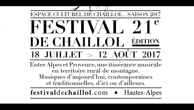 Festival de Chaillol 2017