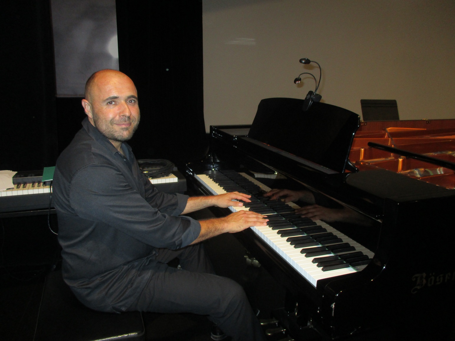 Olivier Lechardeur : un piano sous grand écran !
