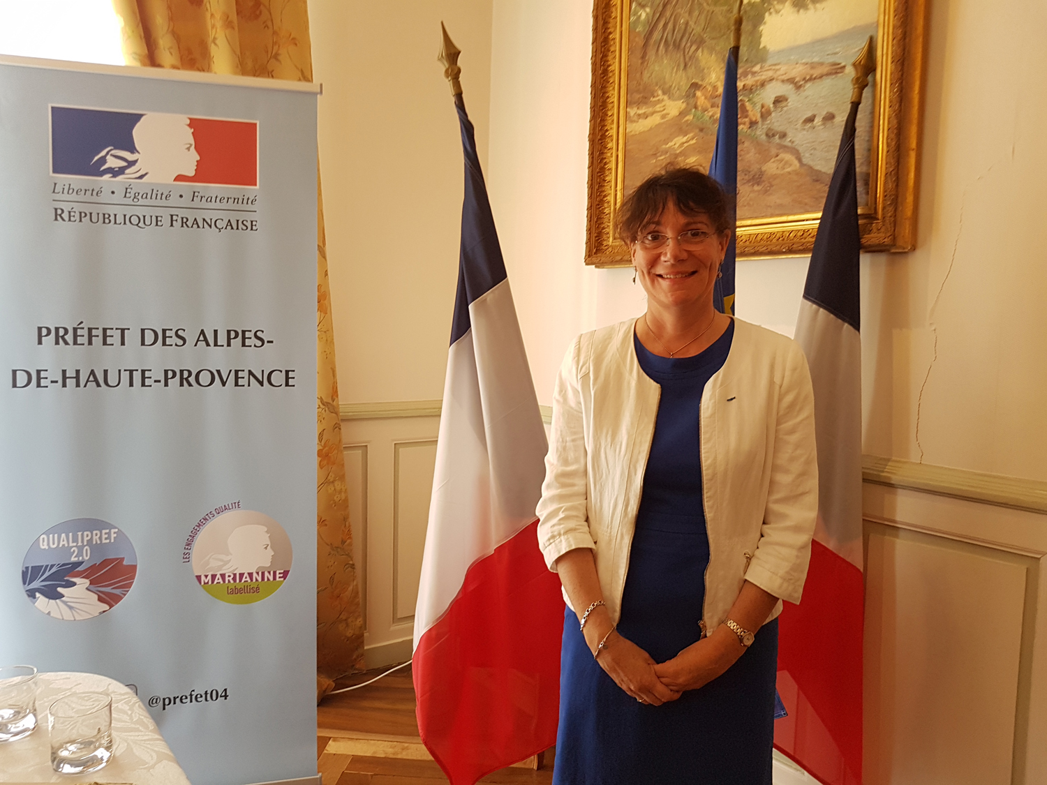 Catherine Duval Directrice des services du cabinet du Préfet des Alpes de haute Provence de 2014 à 2017