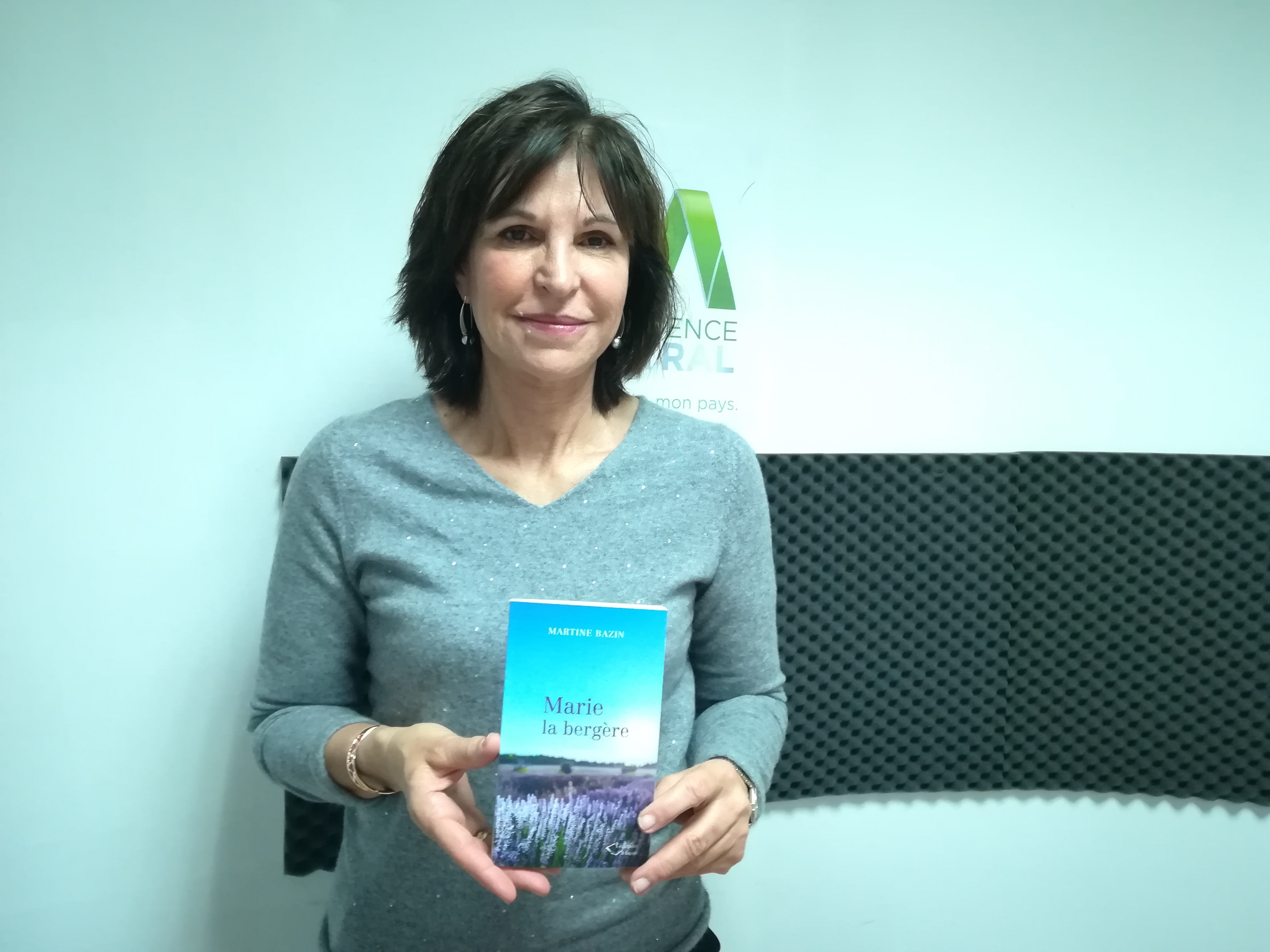 Martine Bazin publie son premier roman : Marie la bergère est un polar bas-alpin 