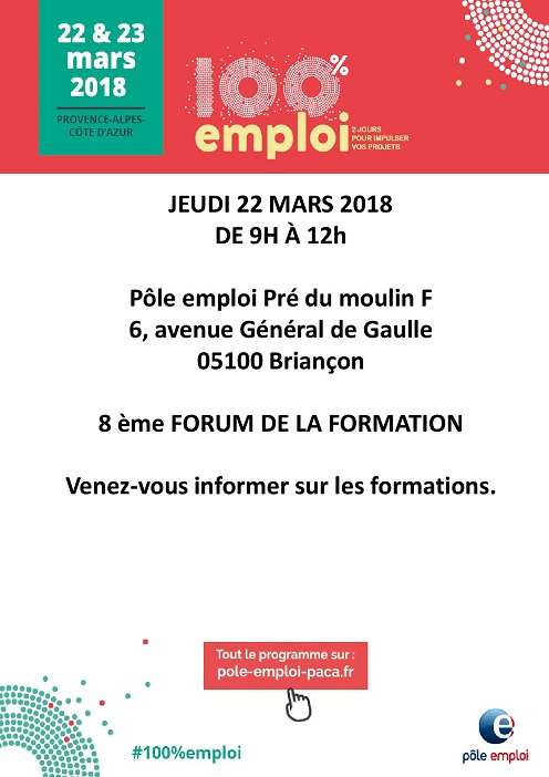 Pôle Emploi Briançon prépare une rencontre de la formation