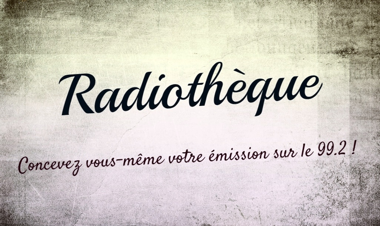 Radiothèque du mardi 2 octobre 2018 : Le retour !