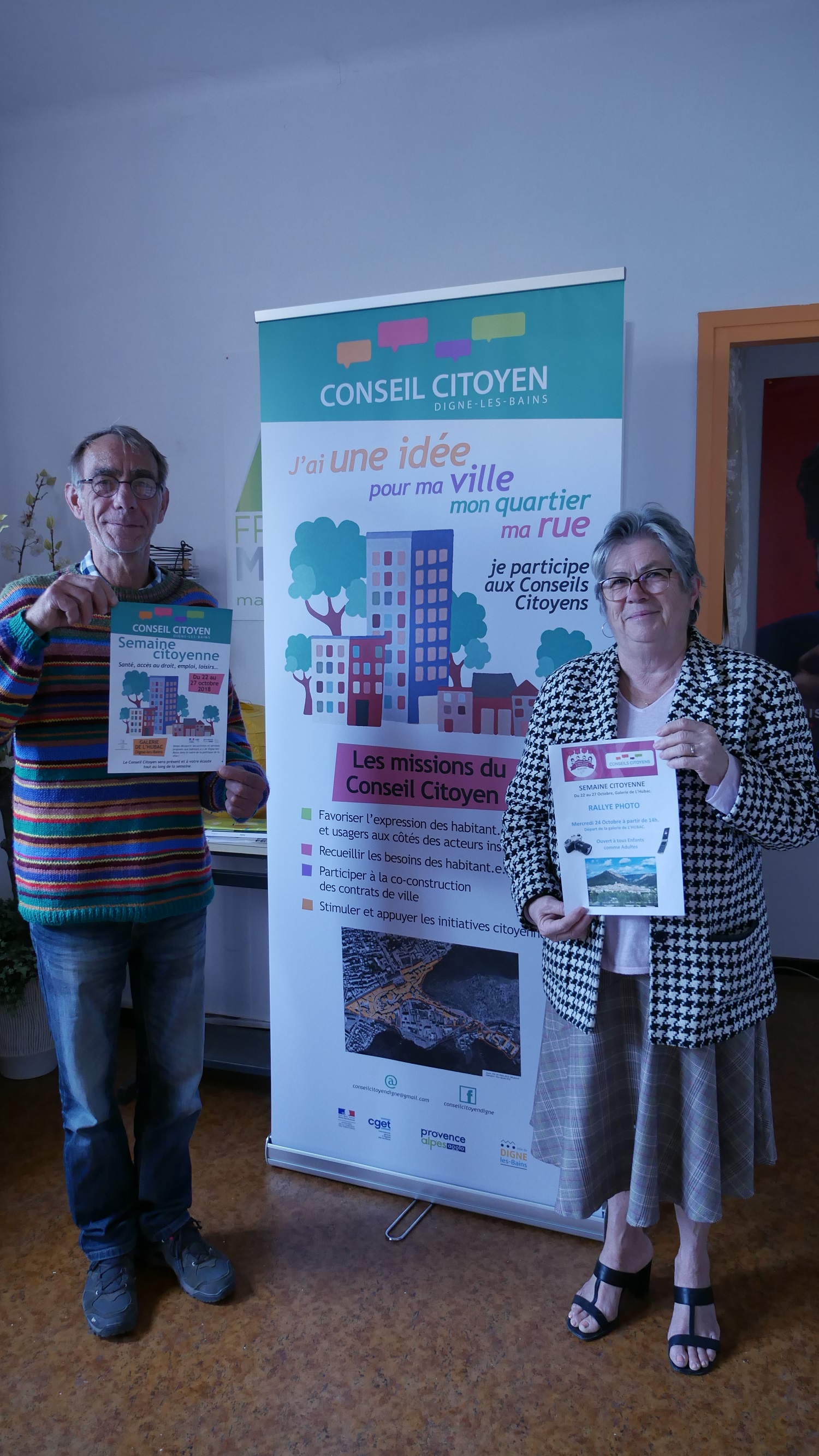 Semaine citoyenne organisée par le conseil citoyen de la ville de Digne-les-Bains