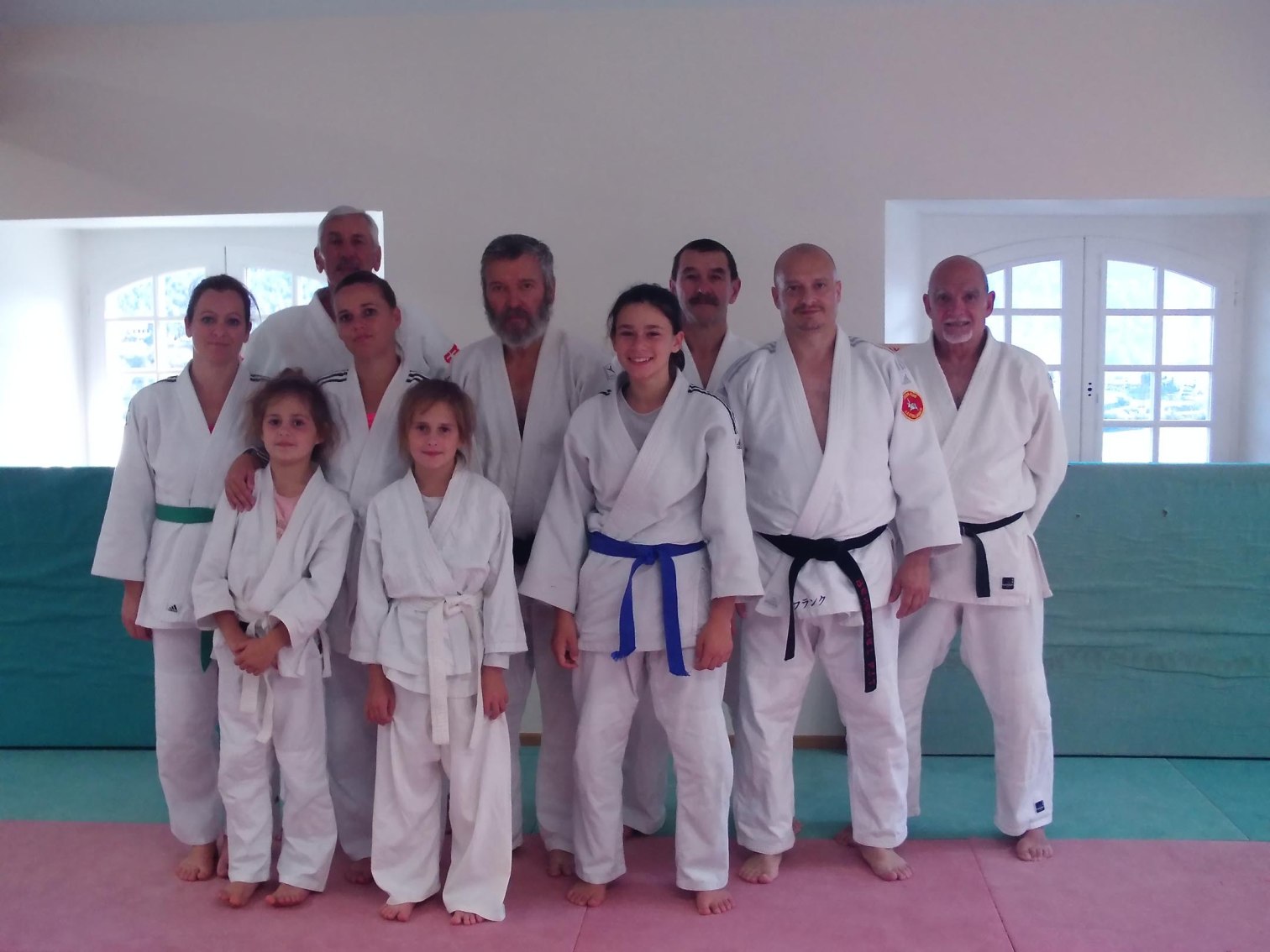 Une section du judo castellanais à la Palud-sur-Verdon