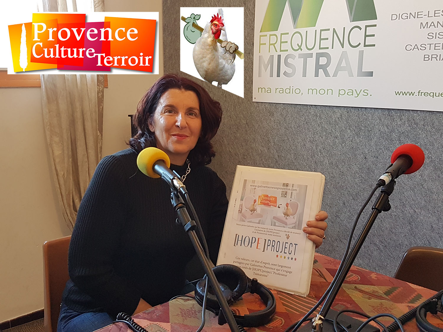 La galinette continue son périple en Provence à la rencontre des savoir-faire du terroir