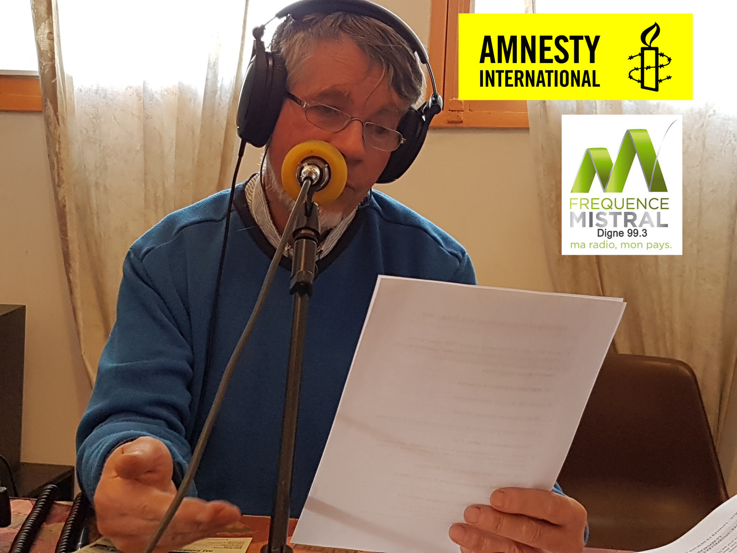 Pour la dignité, un rendez-vous mensuel sur les Droits humains avec Amnesty international