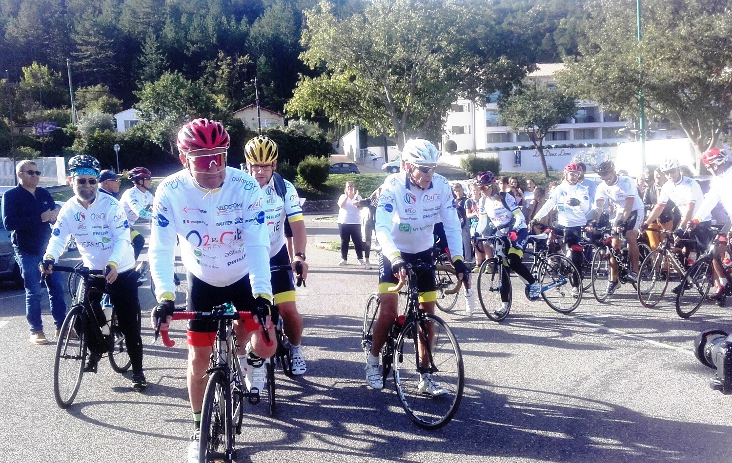 La 4ème étape du "Tour BPCO" reliait Riez à Digne la semaine dernière