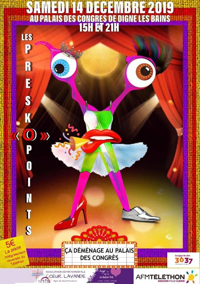 Les Preskopoints en spectacle pour le Téléthon