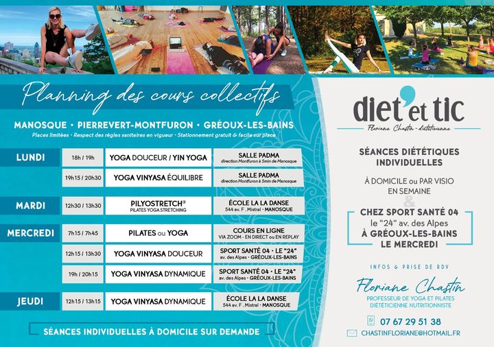 Floriane Chastin : rentrée Hamsa Yoga