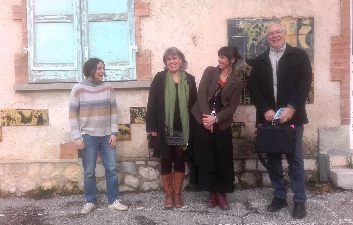 Angélique Panafieu, Karin Abbas, Morgane Verbe et Jean-Jacques Corre