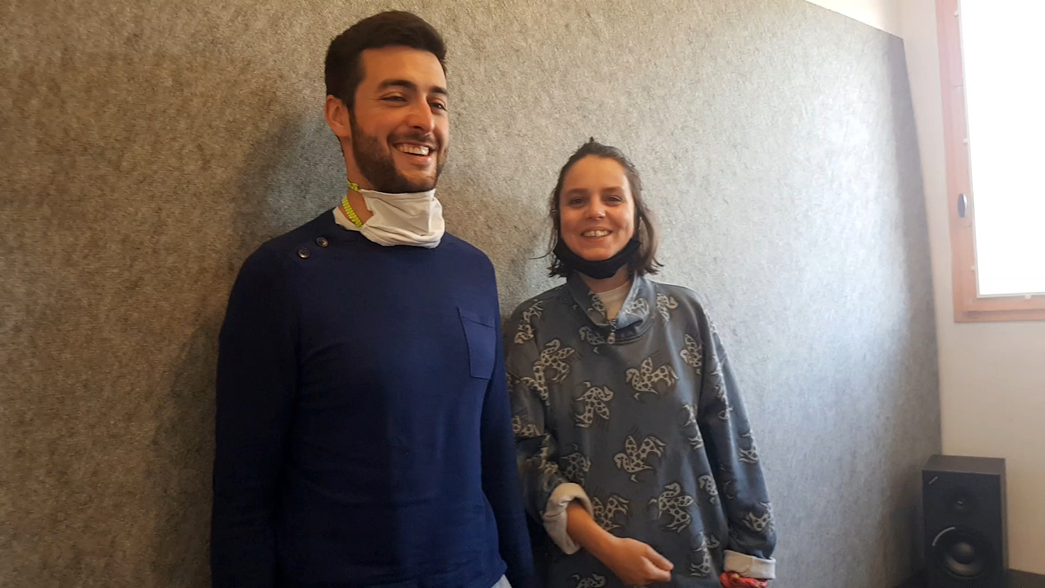 Adrien Béjot et Léa Longo