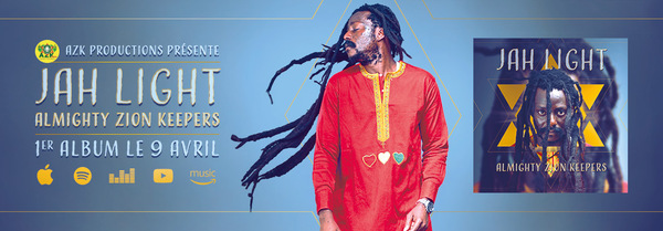 la chronique des nouveautés musicales-1er album de Jah Light-Almighty Zion Keepers 