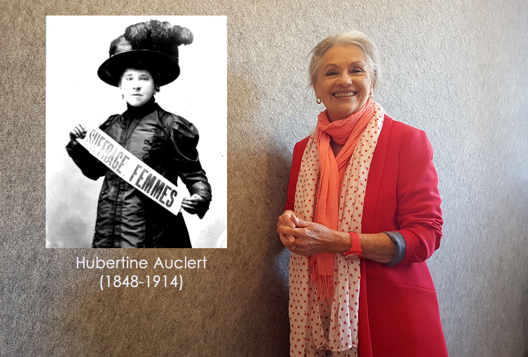 Hubertine Auclert et Jacqueline Hennegrave