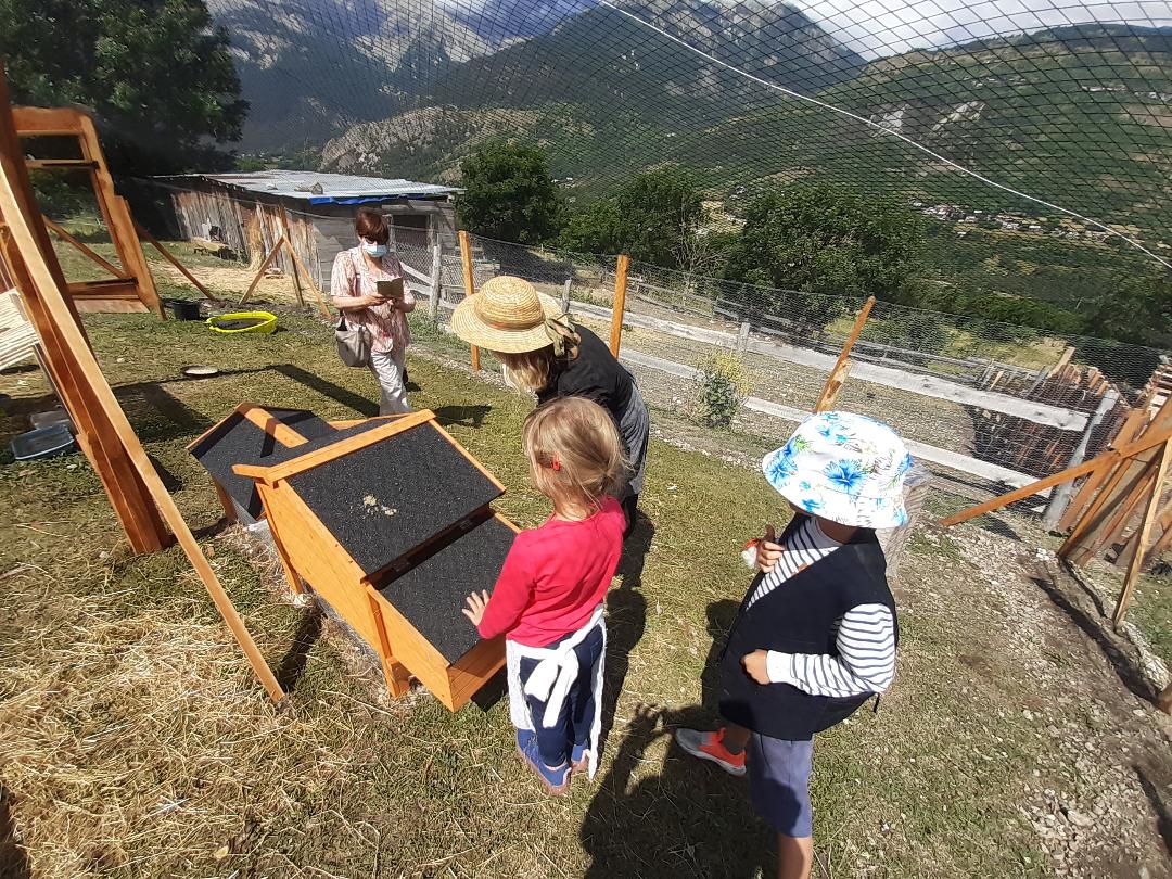 Une ferme pédagogique aux traditions alpines : la petite ferme des regains