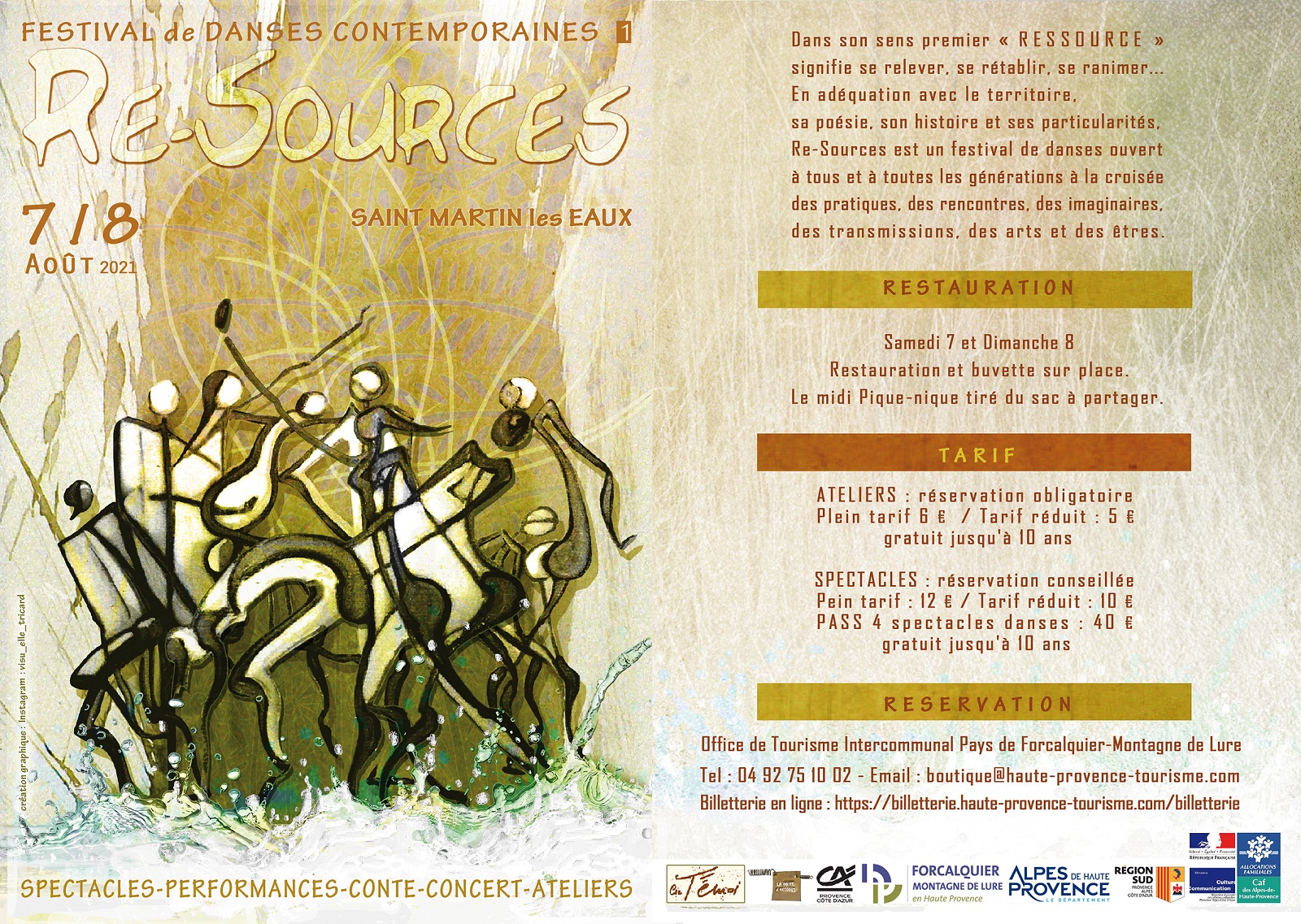 Re-Sources: un festival de Danses Contemporaines 