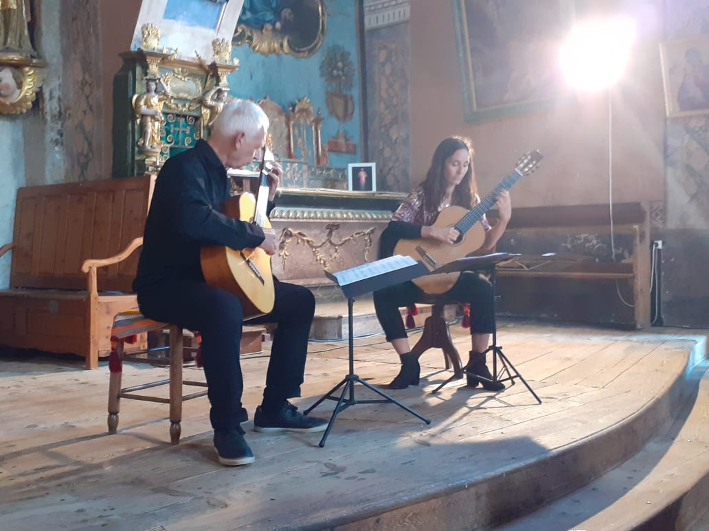 Un retour sur le Concert Duo du haut à Villard Saint Pancrace