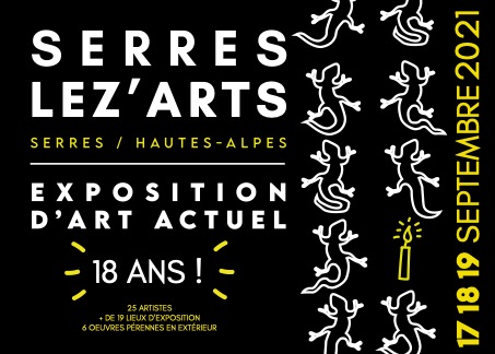 Serres Lez' Arts, exposition d'art actuel ce 17 et 18 septembre