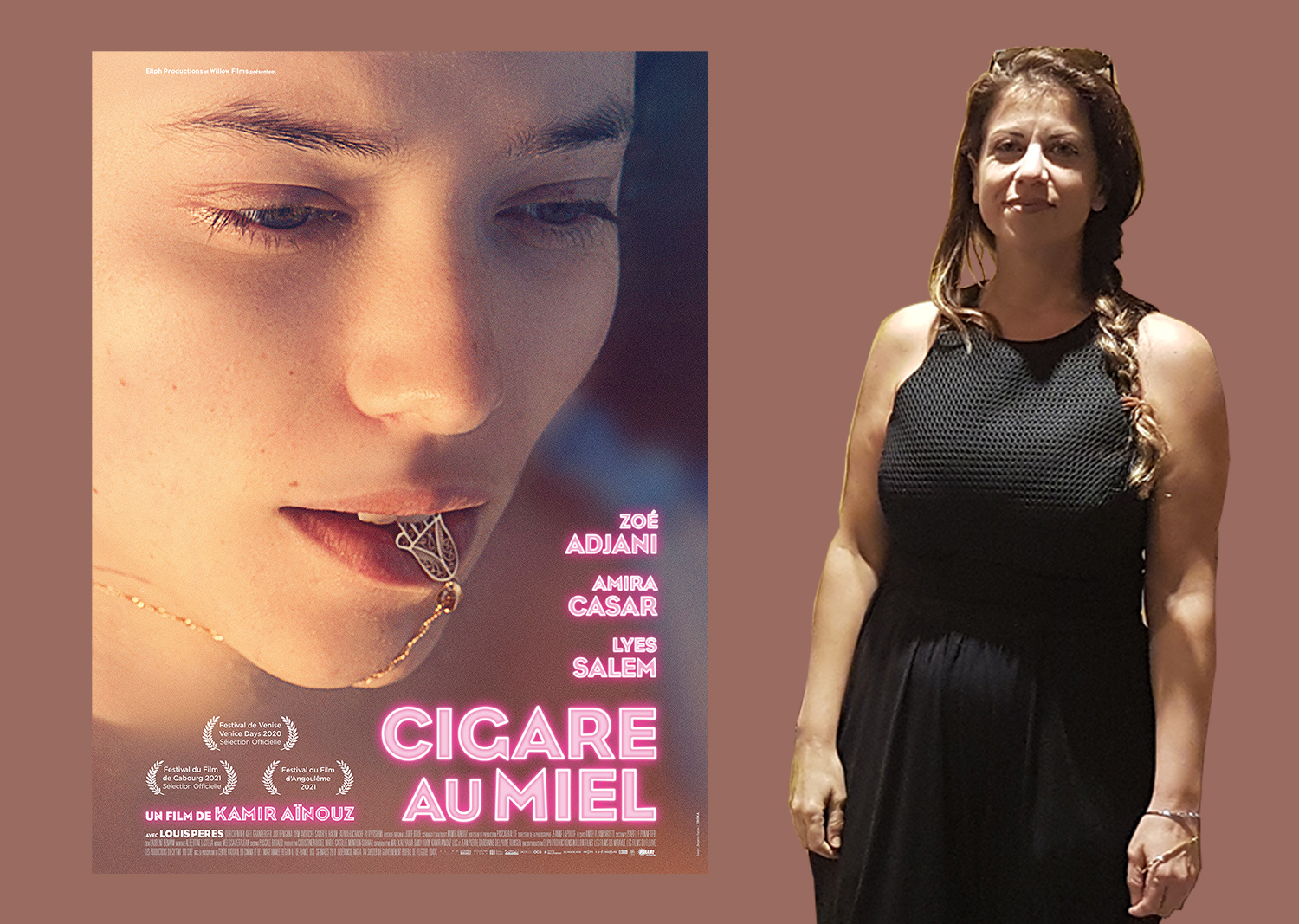 Kamir Aïnouz réalisatrice de "Cigare au miel"