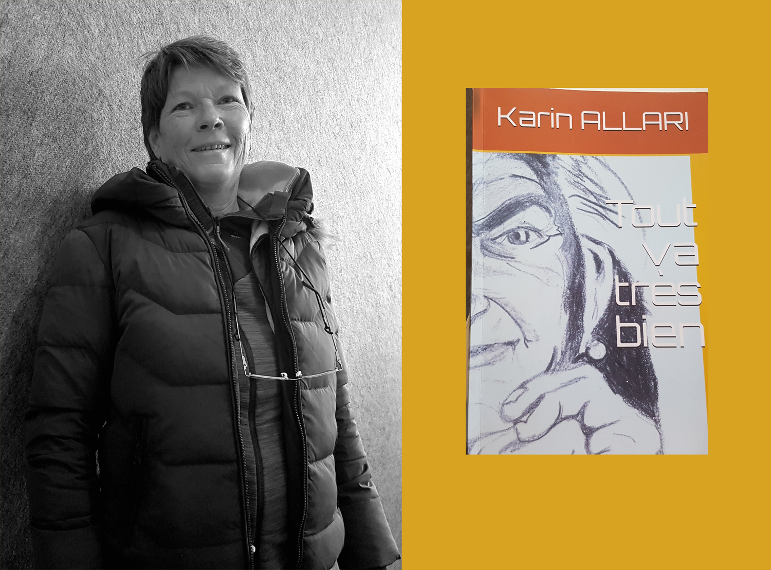 Karin Allari présente son 1er roman