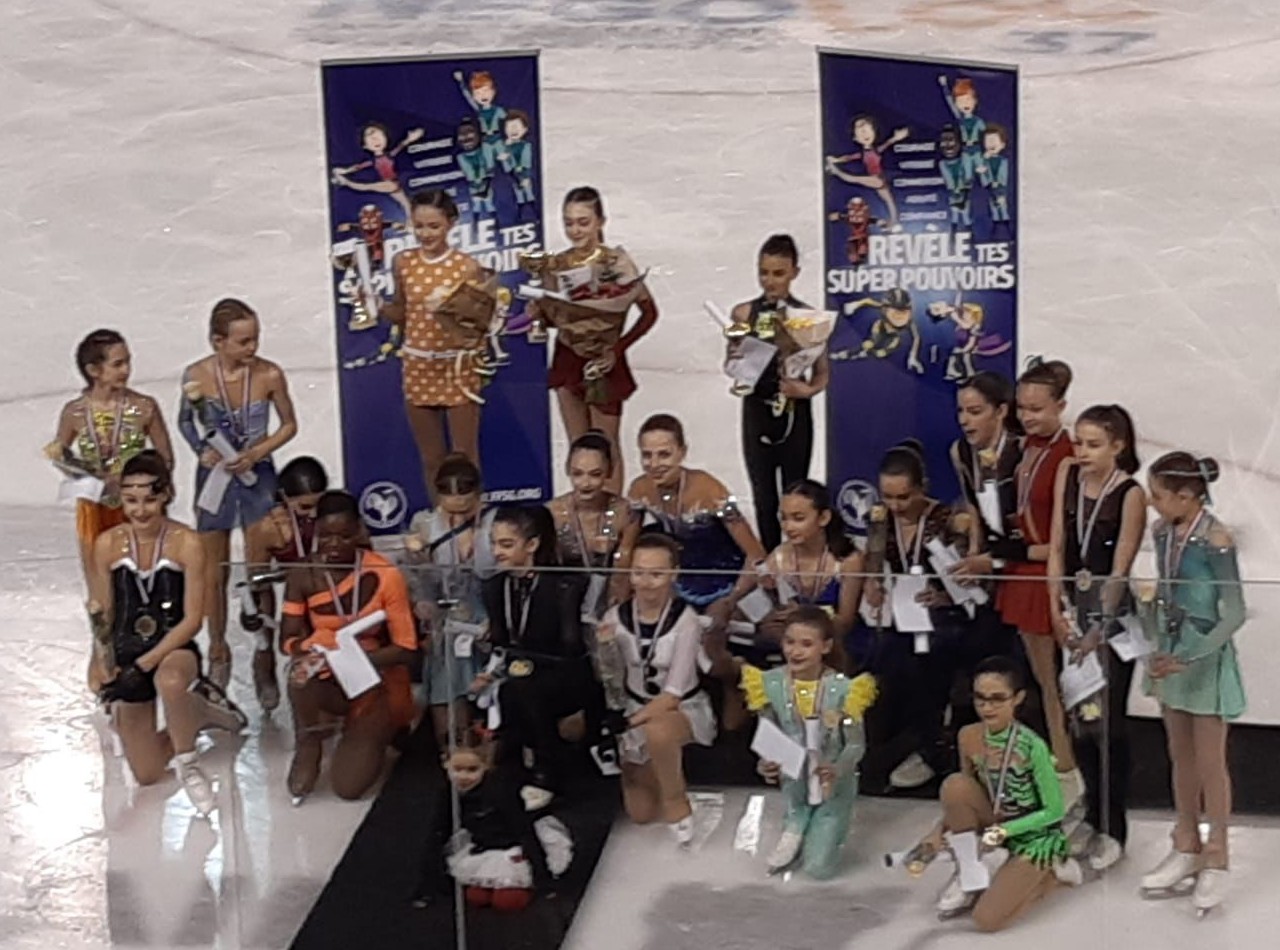 7 patineurs sélectionnés au club des escartons à Briançon