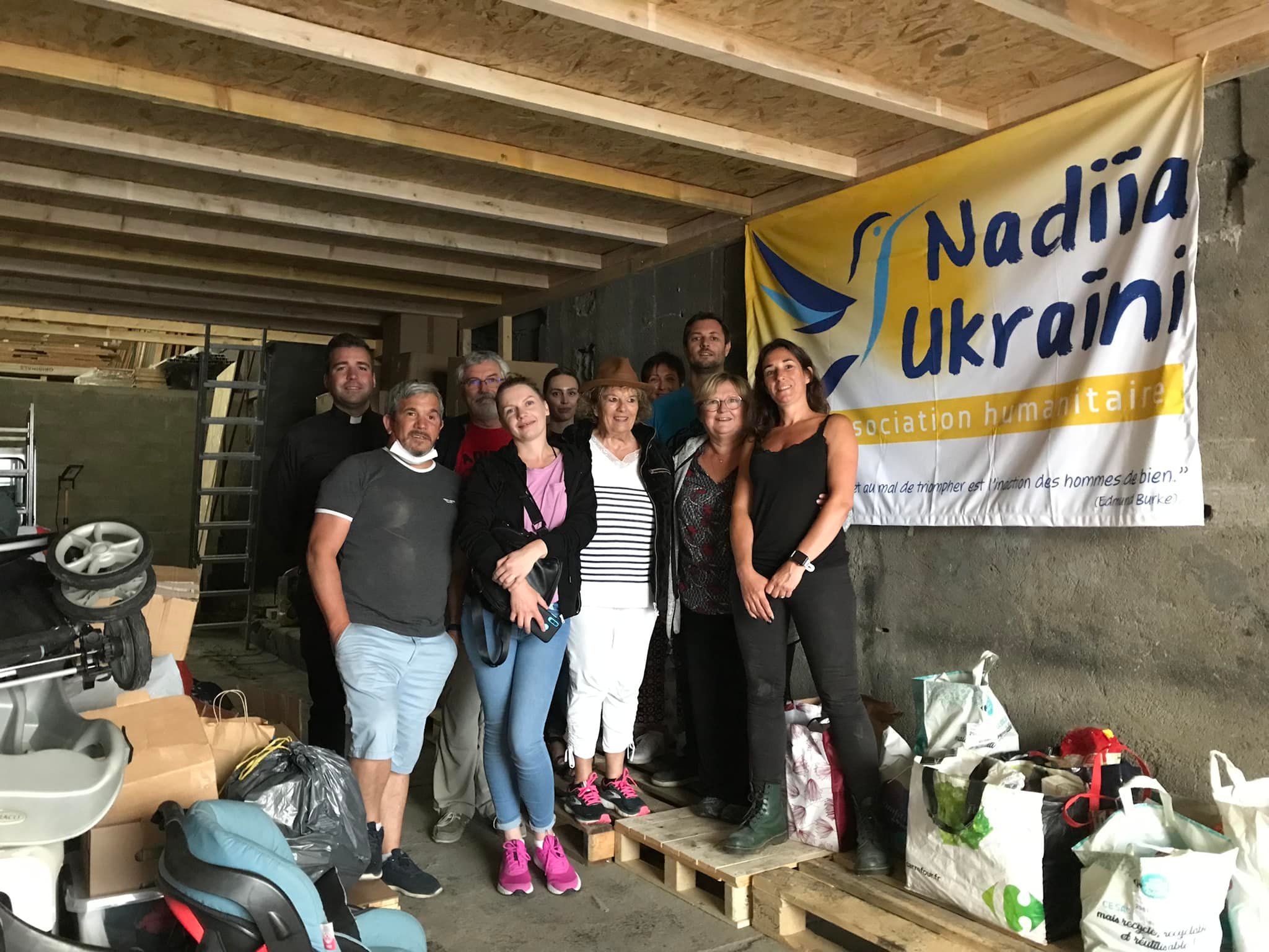 L'association Nadiia UkraÏNI à BESOIN DE DONS