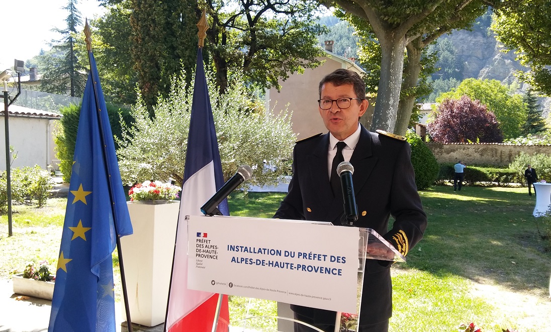 ​Marc Chappuis nouveau préfet des Alpes de Haute-Provence