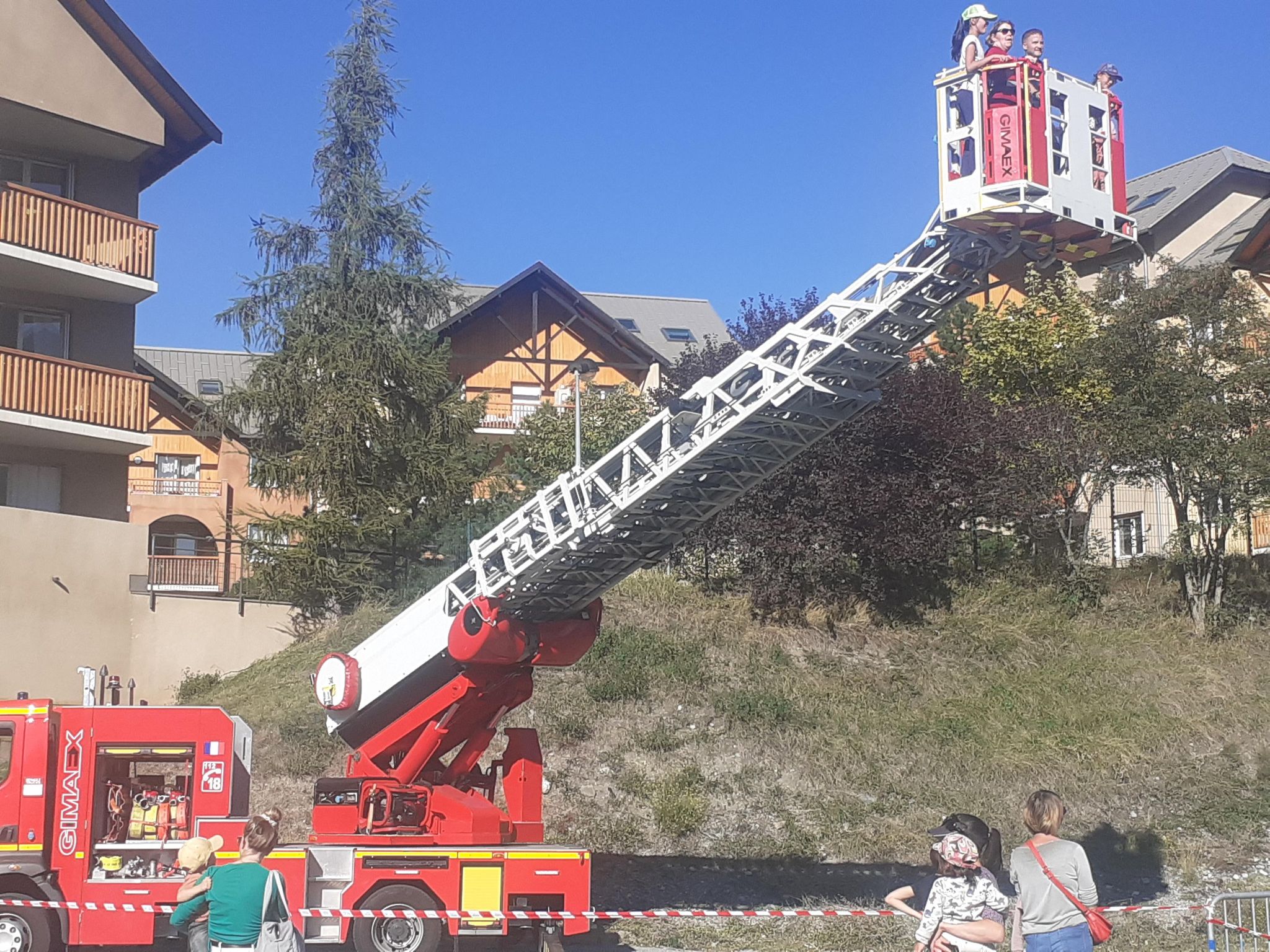 Journée portes ouvertes à la caserne des pompiers de Briançon