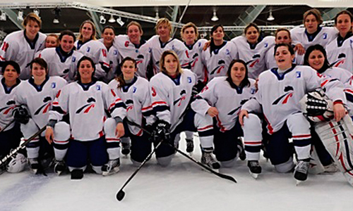 L’équipe de France féminine de hockey sur glace s’est entraînée à Briançon