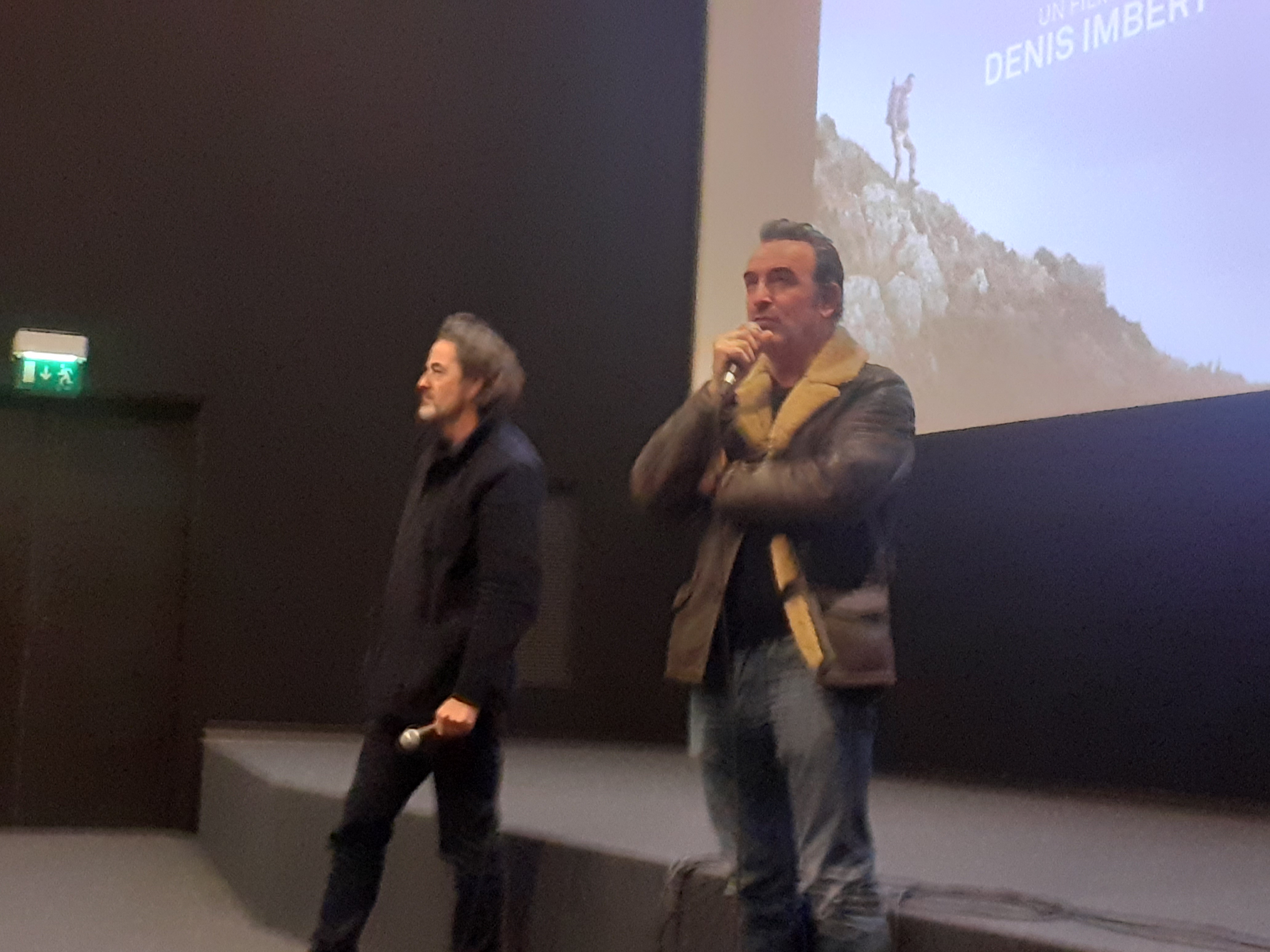 Jean Dujardin au Cinématographe de Château-Arnoux