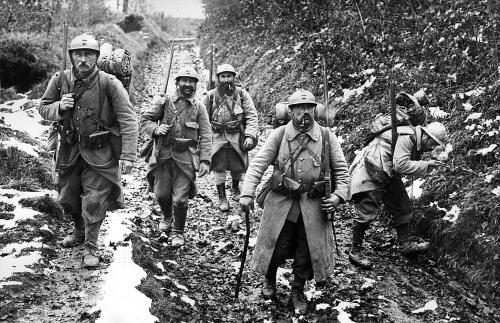 Les Collègiens du Collège Centre de gap montent au front