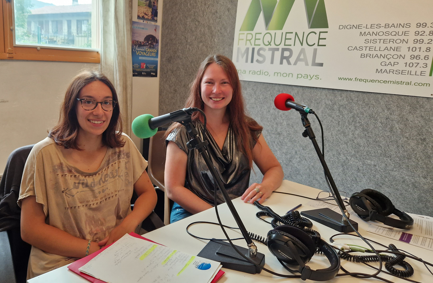 Elfie Loubinoux et Liza Cugnez