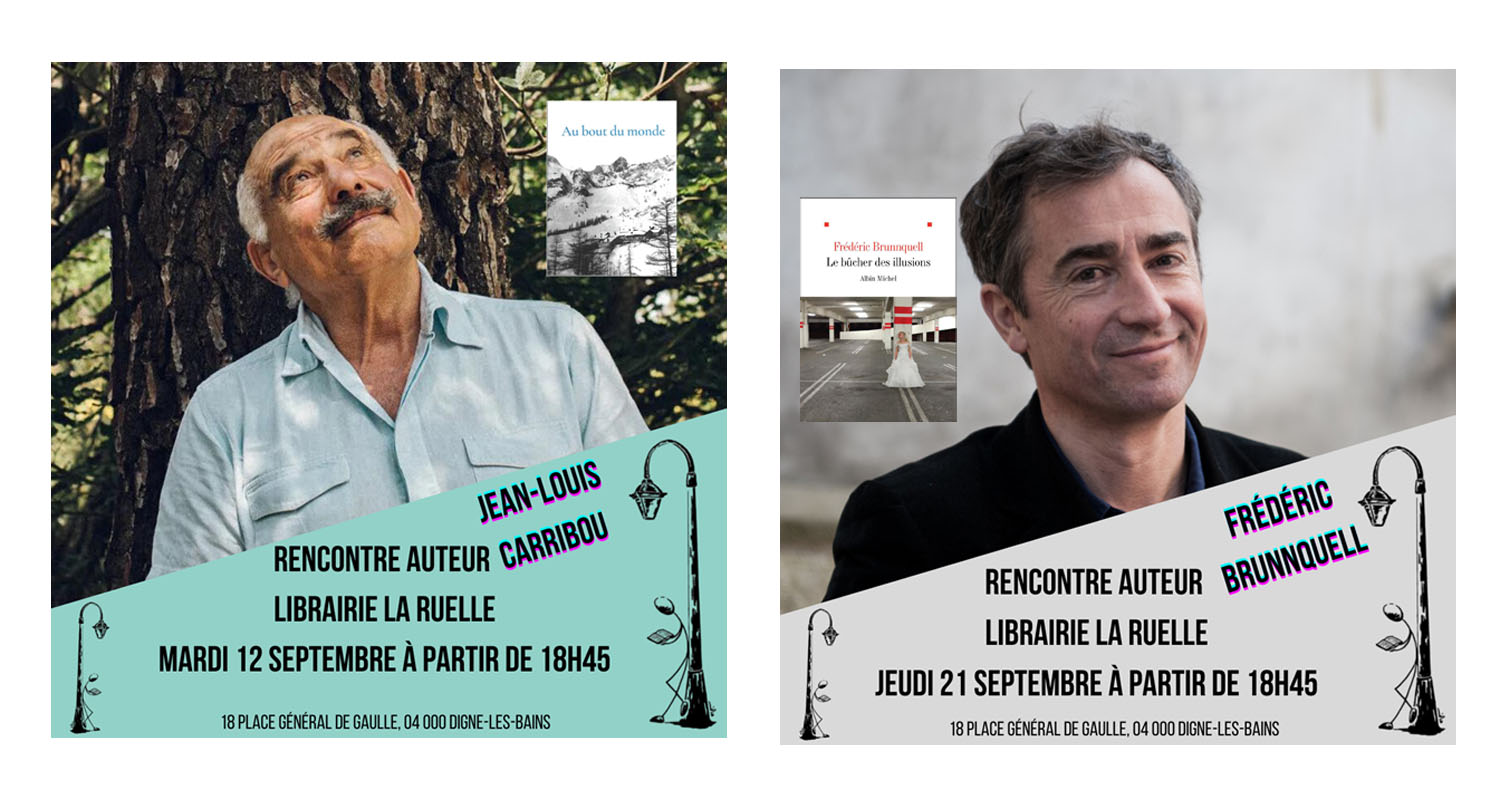 Les Rencontres littéraires de la Ruelle en septembre 2023 !
