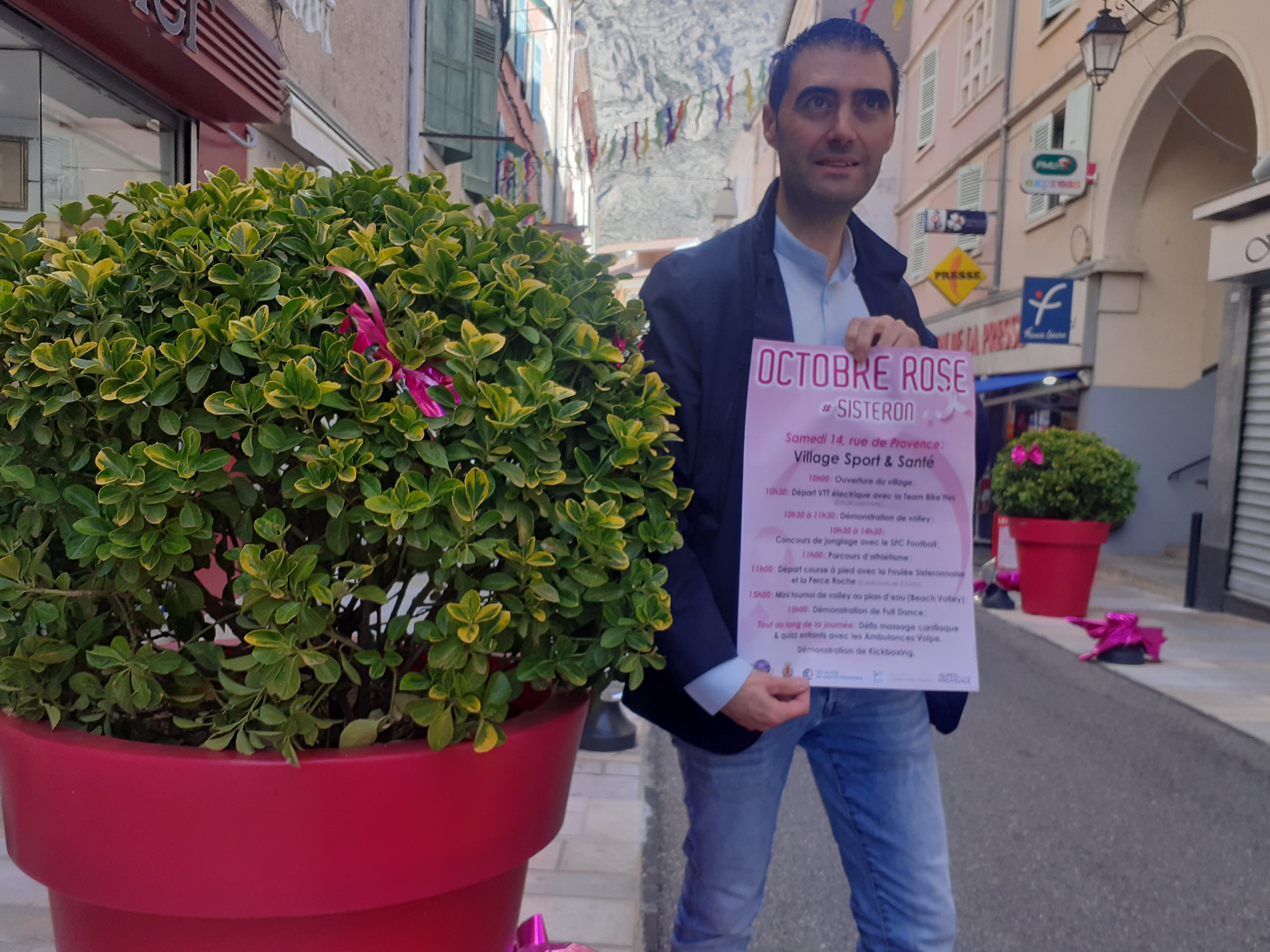 Octobre Rose: un village sport et santé à Sisteron