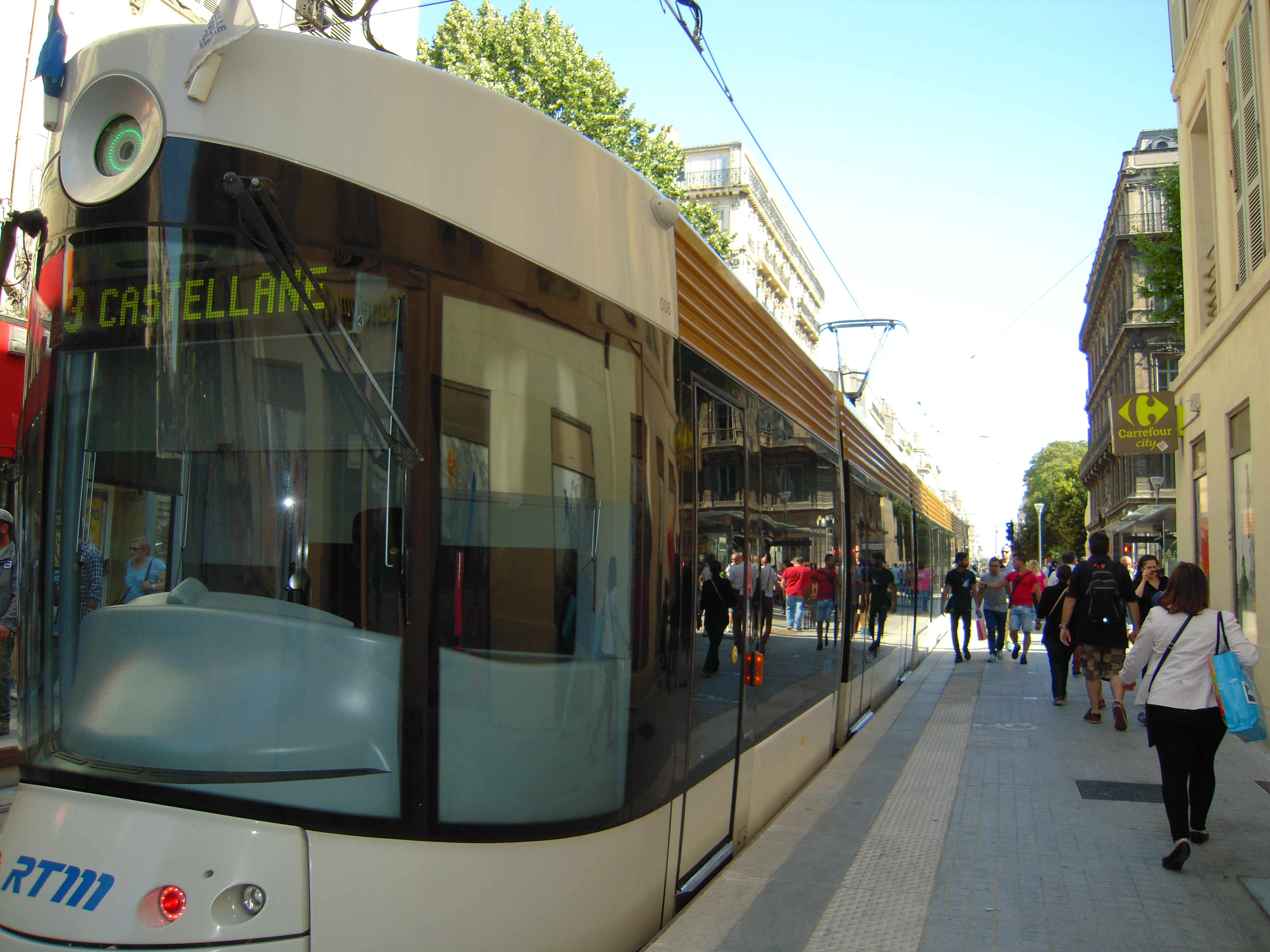 Inauguration de la nouvelle ligne 3 du Tramway de Marseille