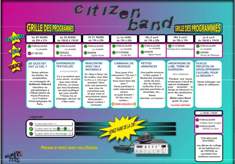 Citizen Band (CiBi) par la compagnie les Bruits du Réel