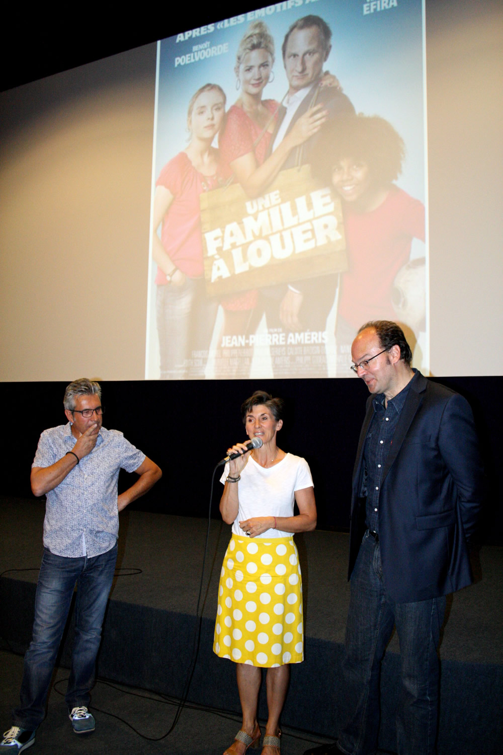 Le réalisateur Jean-Pierre Améris était à Château-Arnoux afin de présenter son dernier film !