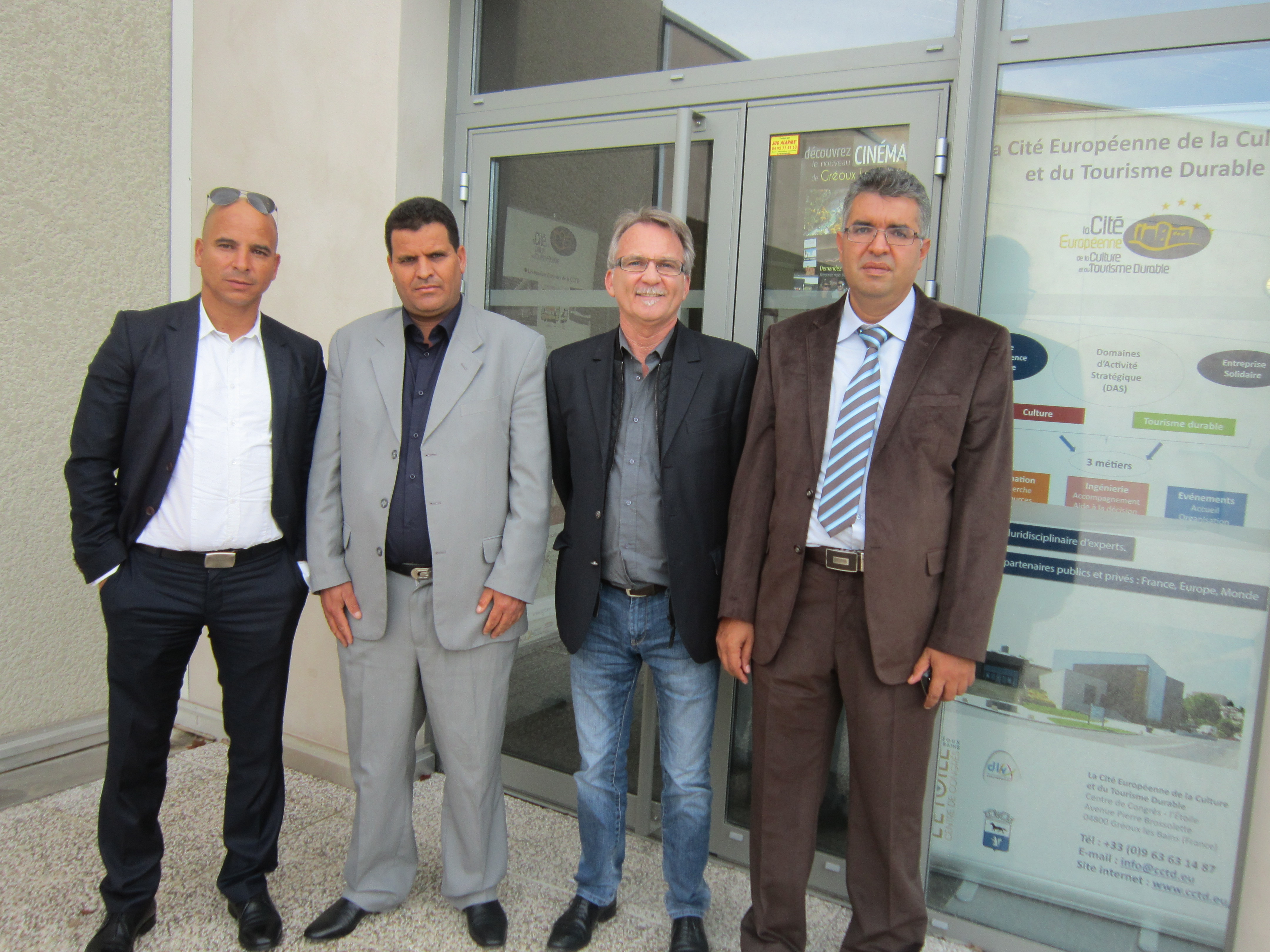 Des cadres tunisiens accueillis à Gréoux