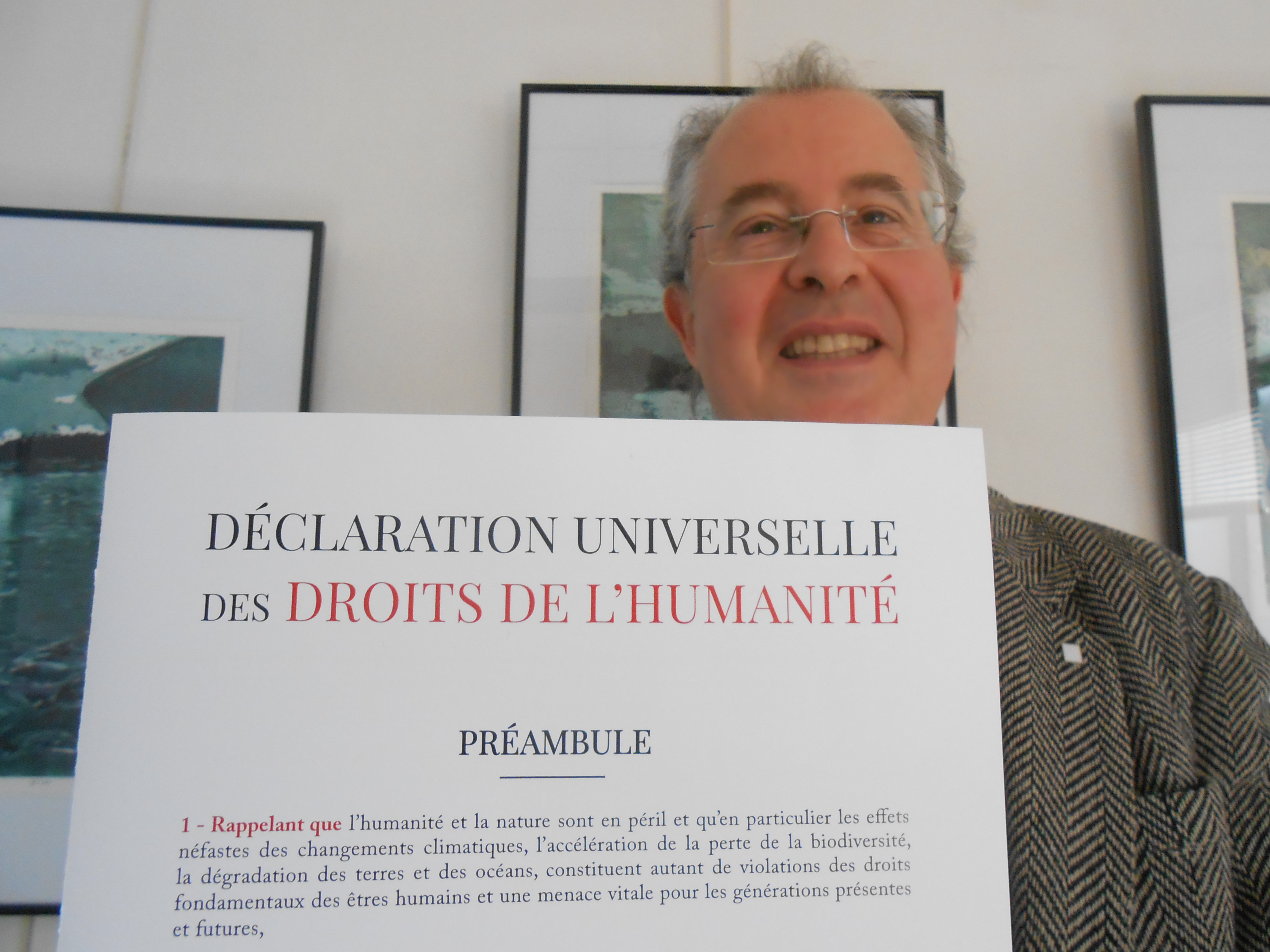  Philippe Courbon, un humaniste d'ici pour la Journée des Droits de l'Homme partout 