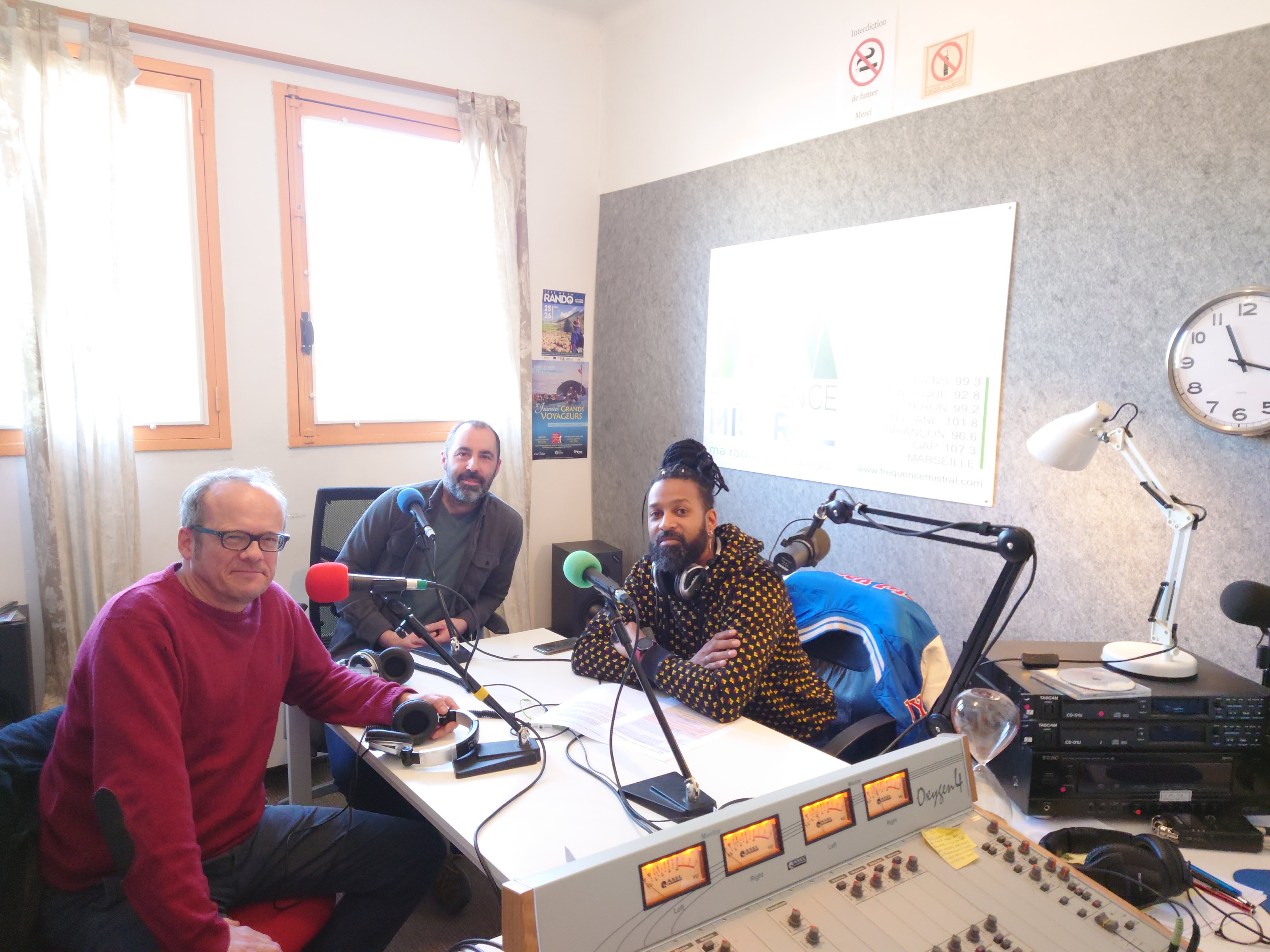 Thomas Narcy, Mathieu Richard et Pascal Jeanne