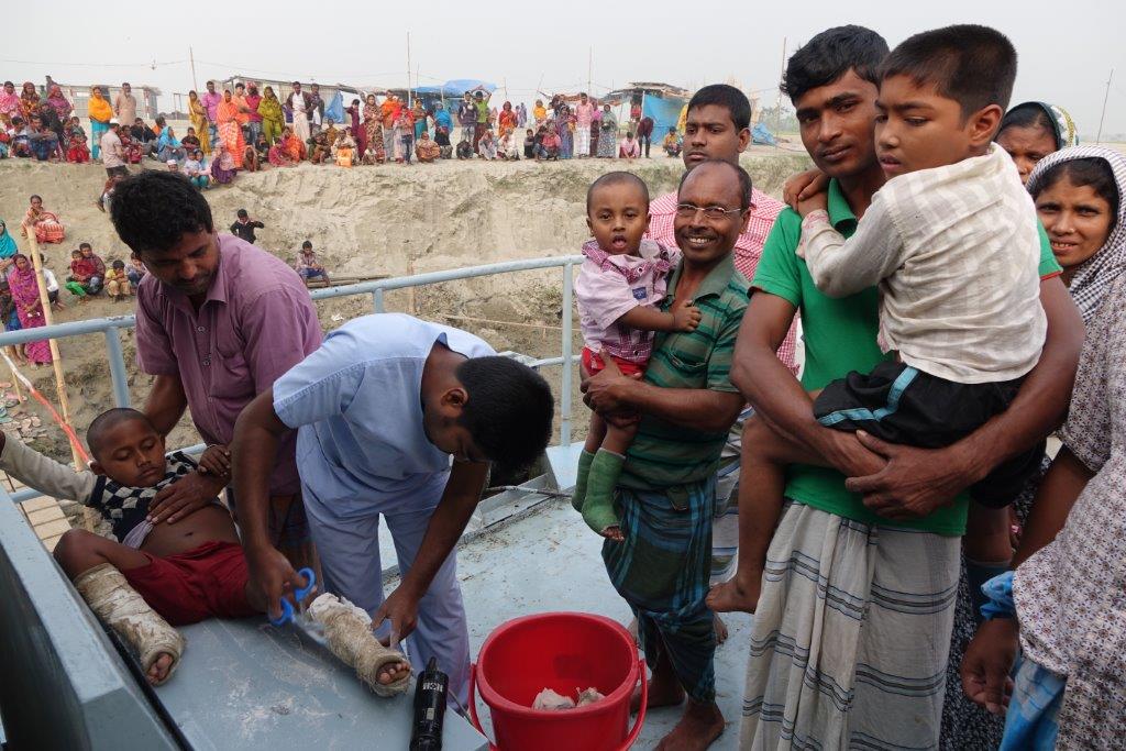 Le Rotary de Manosque soutient une action médicale exemplaire au Bangladesh