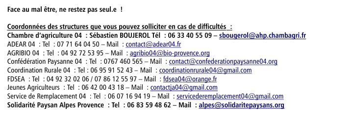 Le mal-être agricole n'est pas une fatalité ! 