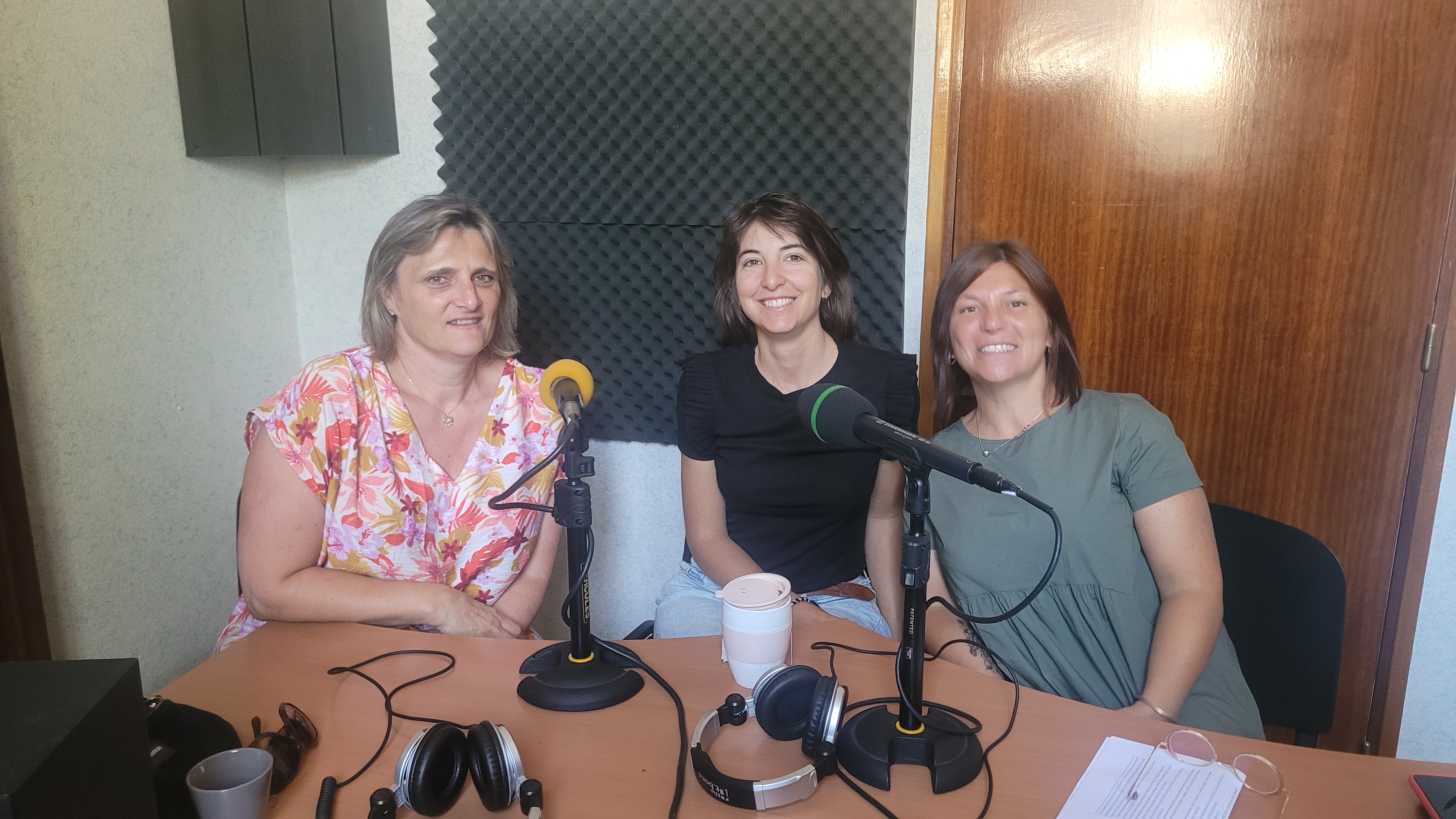 De gauche à droite : Christelle Bernardin ; Alexandra Laval ; Angélique Lambert