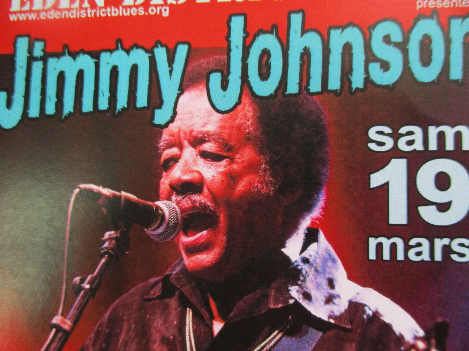 Jimmy Johnson en concert !