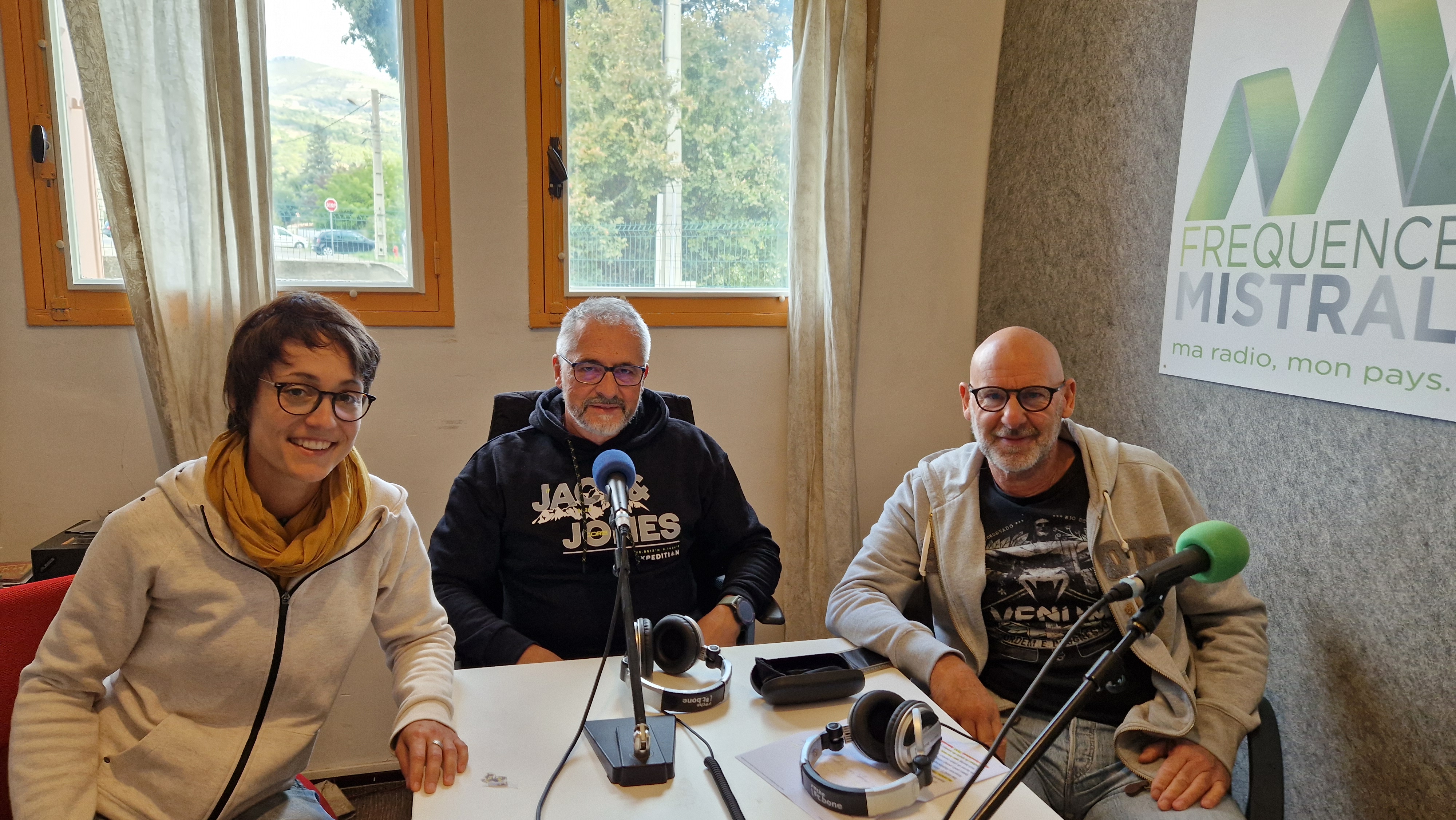 Tiffany Robin, Joël Fournier et Yannick Segers