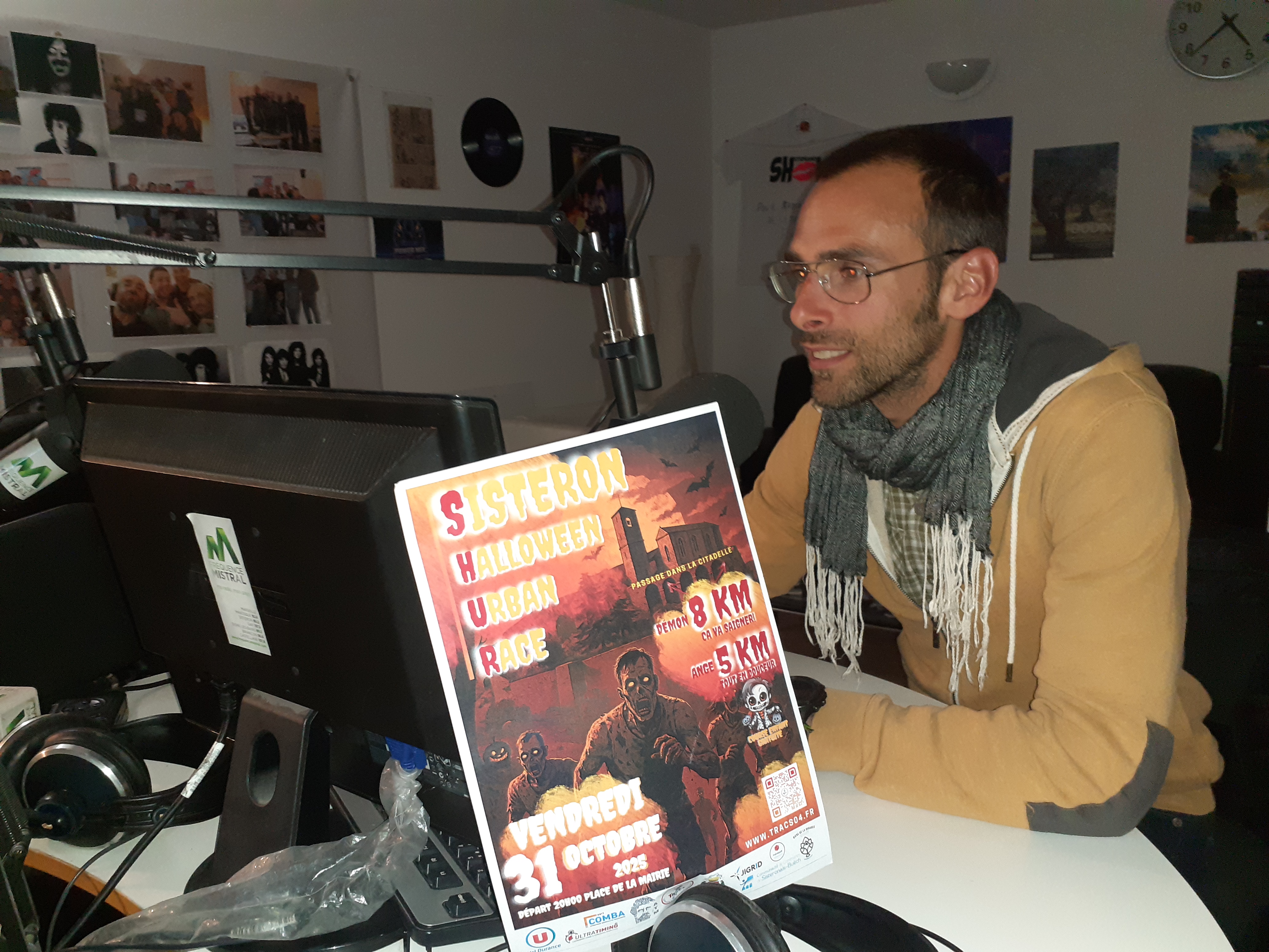 Halloween se fête dans les ténèbres de la Citadelle à Sisteron
