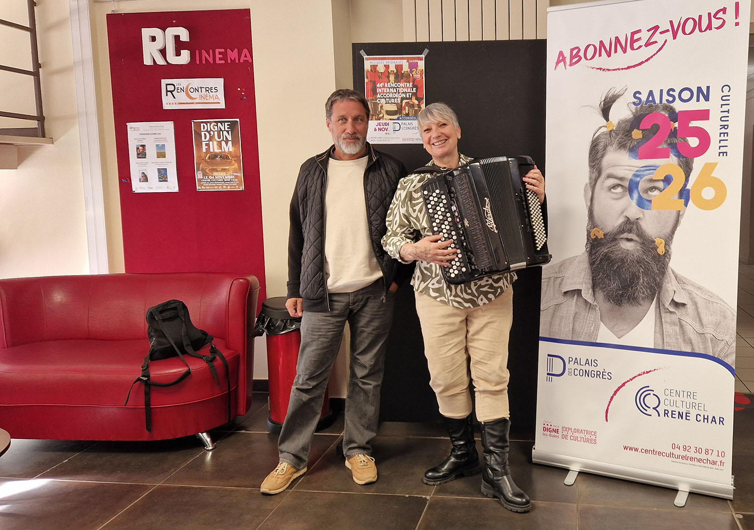 Didier Garcia et Cécilia Négro