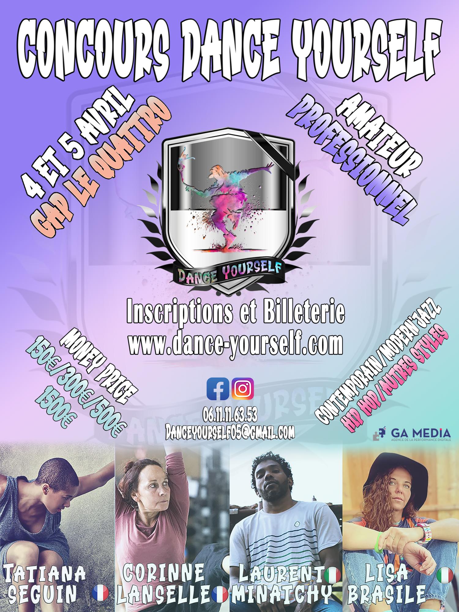 Un grand concours de danse se tiendra à Gap en Avril 2026